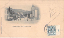 France - Cornimont - Vue Du Centre - Edit. Aubert Jeanpierre - Animé - Attelage - Carte Postale Ancienne - Saint Die