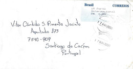 Brazil - Franking Label - Cover Real Circulated - Frankeervignetten (Frama)