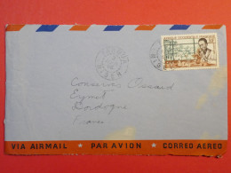 AR24  AOF  BELLE LETTRE 1955 PETIT BUREAU TAHOUA A  EYMET   FRANCE   +AFFRAN. INTERESSANT+++ - Cartas & Documentos