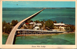 Florida Keys The Seven Mile Bridge Over Pigeon Key 1963 - Key West & The Keys