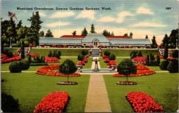 Washington Spokane Duncan Gardens Municipal Greenhouse 1944 - Spokane