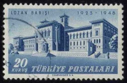 Türkiye 1948 Mi 1218 25th Anniversary Of The Treaty Of Lausanne | Conference Building - Usati