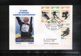 Germany 2001 Garmisch-Partenkirchen 65th Anniversary Of Olympic Games-International Winter Sports Week - Winter 1936: Garmisch-Partenkirchen