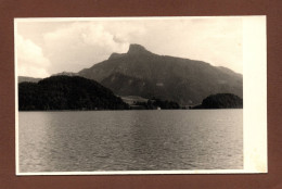 (RECTO / VERSO) MONDSEE - LE LAC - CARTE PHOTO FORMAT CPA - Mondsee