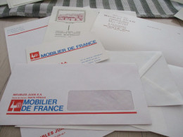 X7 Documents Publicitaires Commerciaux Mobilier De France Meuble Juan Montpellier Pérols - Artigianato