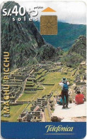 Peru - Telefónica - Machu Picchu, (Glossy), Gem1B Not Symm. White-Gold, 40+5Sol, 08.1999, 50.000ex, Used - Pérou