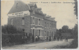 - 2992 - GEMMENICH (Plombieres , La Calamine ,Moresnet Et Environs )Restaurant Schiffers-Iffert  Gendarmerie - Plombières