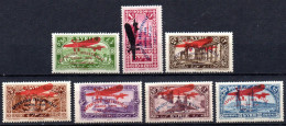 Syrie: Yvert N° A 43/49* - Airmail