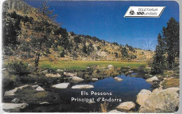 CARTE-PUCE-ANDORRE-100U-AND109-SC7-10/1999-TORRENT-Utilisé-TBE - Andorra