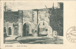 GIBRALTAR - SOUTH PORT GATES - ED. CUMBO - 1904 - Gibraltar