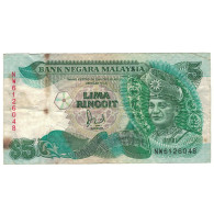 Billet, Malaysie, 5 Ringgit, Undated (1986-89), KM:28b, TB - Malesia