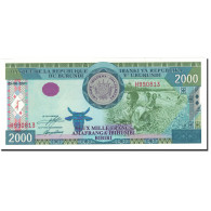 Billet, Burundi, 2000 Francs, 2001, 2001-06-25, KM:41a, NEUF - Burundi