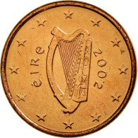 IRELAND REPUBLIC, Euro Cent, 2002, SPL, Copper Plated Steel, KM:32 - Irlande