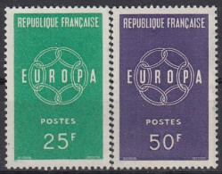 FRANCE 1262-1263,unused - 1959