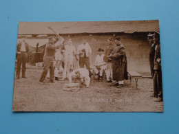 Carte Photo D'un EXECUTION Of CHARLES THE 1st ( Theatre Militaire ) > ( Photo Card ) ! - Guerra, Militares