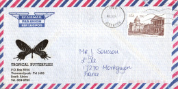 AFRIQUE DU SUD SEUL SUR LETTRE POUR LA FRANCE 1987 - Lettres & Documents