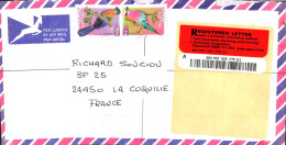 AFRIQUE DU SUD SEUL SUR LETTRE RECOMMANDEE POUR LA FRANCE 2006 - Lettres & Documents