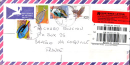 AFRIQUE DU SUD SEUL SUR LETTRE RECOMMANDEE POUR LA FRANCE 2007 - Lettres & Documents