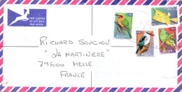 AFRIQUE DU SUD SEUL SUR LETTRE RECOMMANDEE POUR LA FRANCE 2003 - Covers & Documents