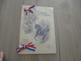 Programme Illustré Par Vallet  Carrousel Militaire 22/10/1893 En 2 Volets Environs  17 X 24 - Programmi