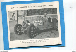 MONACO-Livret De L'historique Du GRAND PRIX 12 Pages-photos 1931+1929+1966 +rainier Grace-+texte - Photos De Timbres - Car Racing - F1
