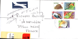 AFRIQUE DU SUD SEUL SUR LETTRE RECOMMANDEE POUR LA FRANCE 2004 - Briefe U. Dokumente