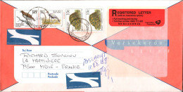 AFRIQUE DU SUD SEUL SUR LETTRE RECOMMANDEE POUR LA FRANCE 1997 - Storia Postale