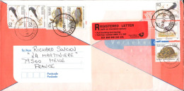 AFRIQUE DU SUD SEUL SUR LETTRE RECOMMANDEE POUR LA FRANCE 1997 - Cartas & Documentos
