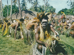 NEW CALEDONIA - DANSEURS AUTOCHTONES AU REPOS - ED. NC NOUMEA - 1970s - Oceanía