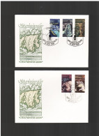 Ddr -germania Est - 1977 Fdc Pittori Della Natura - 1971-1980