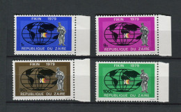 Zaire - 1979 - OCB 985-988 - MNH ** - Jaarbeurs Foire Internationale Fair Economy Kinshasa  - Cv € 2 - Unused Stamps