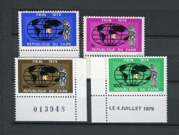 Zaire - 1979 - OCB 985-988 - MNH ** - Jaarbeurs Foire Internationale Fair Economy Kinshasa  - Cv € 2 - Ongebruikt