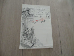 Delcampe - Menu Vierge Illustré Par Talagrand 16/10/1897 Banquet D'adieux Joseph Verdin - Menus