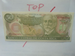 COSTA RICA 50 COLONES 1982 Neuf (B.29) - Costa Rica