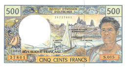 French Pacific Territories 500 Francs 2007 Unc Pn 1g - Territorios Francés Del Pacífico (1992-...)