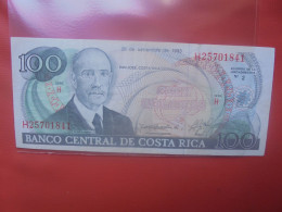 COSTA RICA 100 COLONES 1993 Circuler (B.29) - Costa Rica