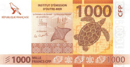 French Pacific Territories 1000 Francs CFP 2014 Unc Pn 6a - French Pacific Territories (1992-...)