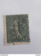 Timbre Type " Semeuse Lignée " Avec Variété ... Lot410 . - Used Stamps