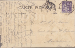 CP "Amitiès De Marienthal" Obl. Marienthal Le 27/5/38 (tarif 12/7/37) Sur N° 363 55c Paix - 1932-39 Paix