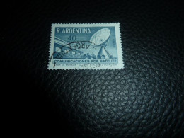 Republica Argentina - Communicaciones Por Satelite - 40 Pesos - Yt Pa 127 - Gris-bleu - Oblitéré - Année 1969 - - Usados