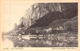 ANNECY - Le Lac D'ANNECY - Bateau Promenade " Mont Blanc" - LL - Carte Postale Ancienne - Annecy