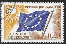 SERVICES   N°  27  -    1961  -   CONSEIL DE L'EUROPE   -  OBLITERE - Oblitérés