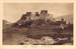 GRECE - ATHENES - L'Acropole - Vue Prise Du Pnyx - Edit Braum & Cie - Carte Postale Ancienne - Griechenland