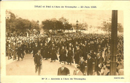 75 PARIS DRAC ET PAC A L ARC DE TRIOMPHE 20 JUIN 1926 IL N Y A PAS DE LOIS INTANGIBLES CONTRE LE DROIT INTANGIBLE - Arc De Triomphe