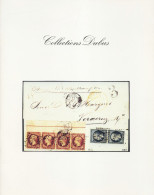 1987-89 3 CATALOGUES VENTES COLLECTIONS DUBUS HISTOIRE POSTALE-CLASSIQUES DE FRANCE PAR ROBINEAU + PRIX ATTEINTS - Catalogues For Auction Houses