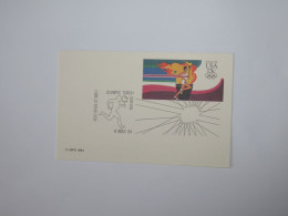 USA OLYMPIC TORCH STATION FDC 1984 - Altri & Non Classificati