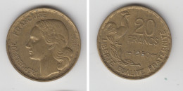 20 FRS 1950 GEORGES GUIRAUD 3 FAUCILLES - TTB - 20 Francs