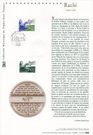 " RACHI " Sur Document Philatélique Officiel De 2005  N° YT 3746 Parfait état (Prix à La Poste = 5.00 €) DPO - Theologians
