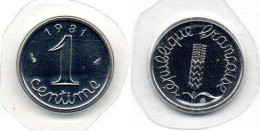 MA 20597 / 1 Centime 1981 FDC - 1 Centime