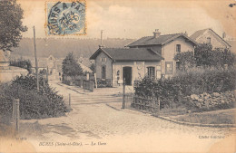 CPA 91 BURES / LA GARE / Cliché Rare - Bures Sur Yvette